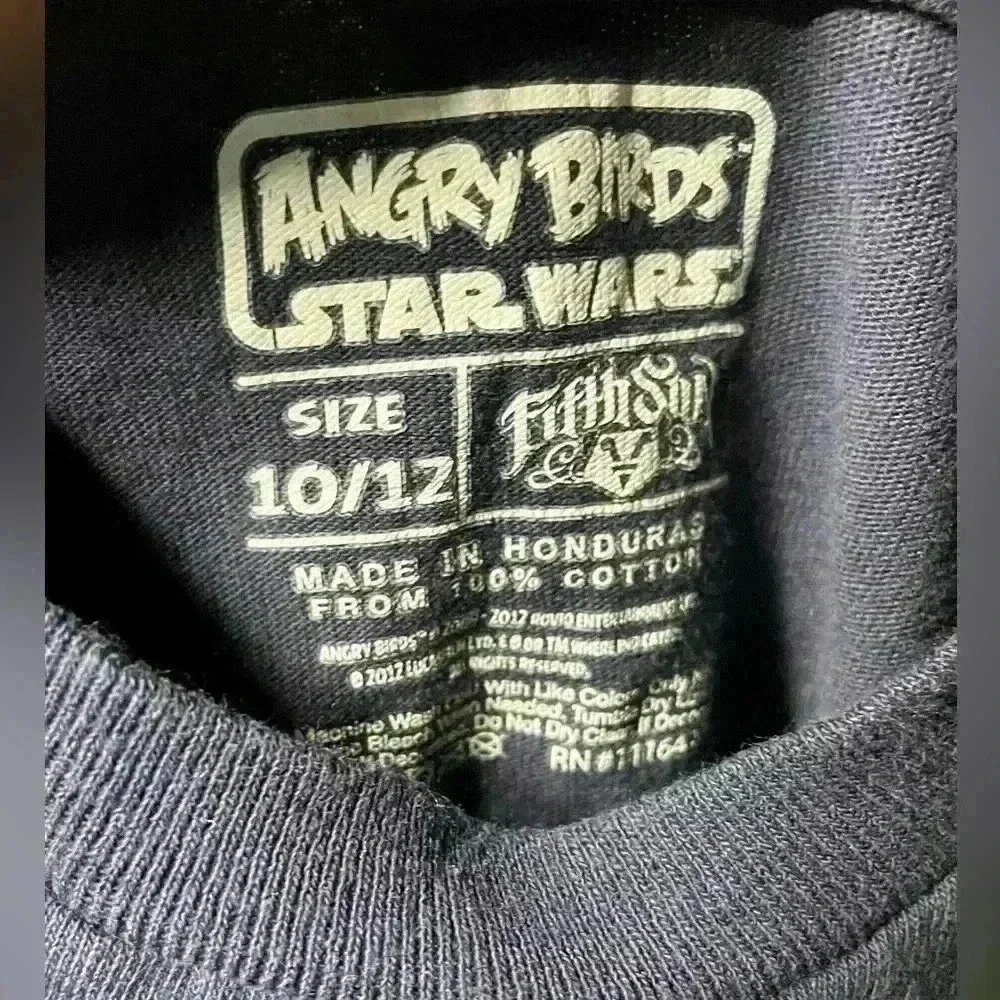 Boys Angry Bird Starwars‎ Tee and Nike Shorts